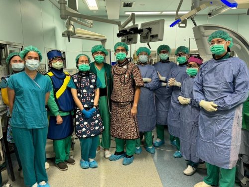 2024-03-14 The Heart Team of Wanfang Hospital completed the first " Triclip Surgery " 